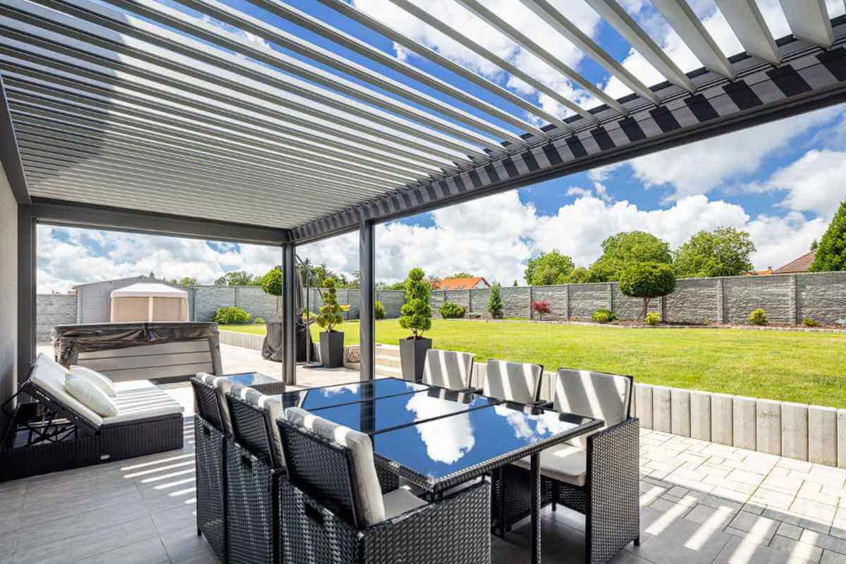Bioklimatická pergola na mieru za dobrú cenu